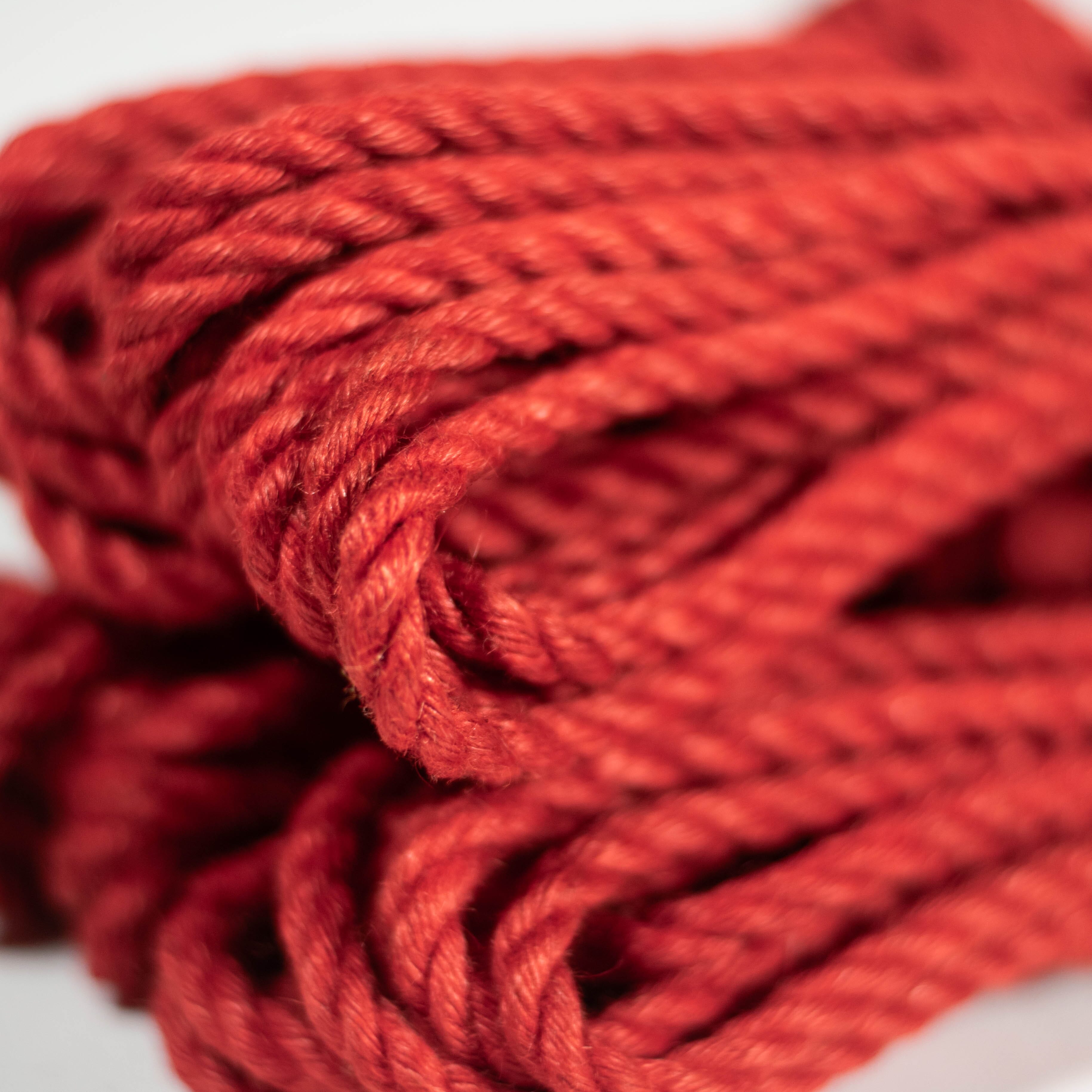 Ruta Rope Treated Rope - 6mm Anatomie Red Jute Rope – Anatomie Shop