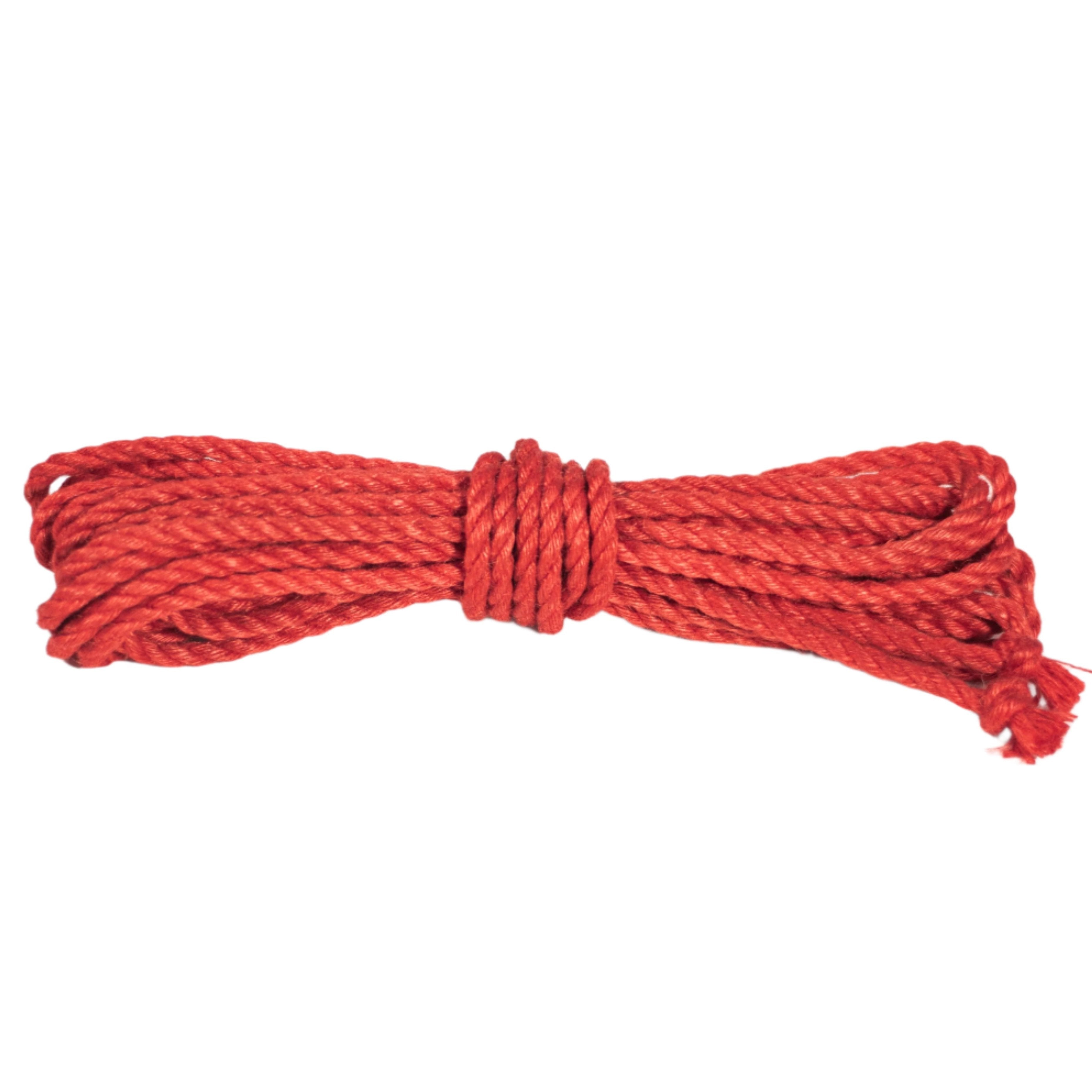 Ruta Rope Anatomie red jute rope · 6mm single-ply (treated) – Shibari Store by ...