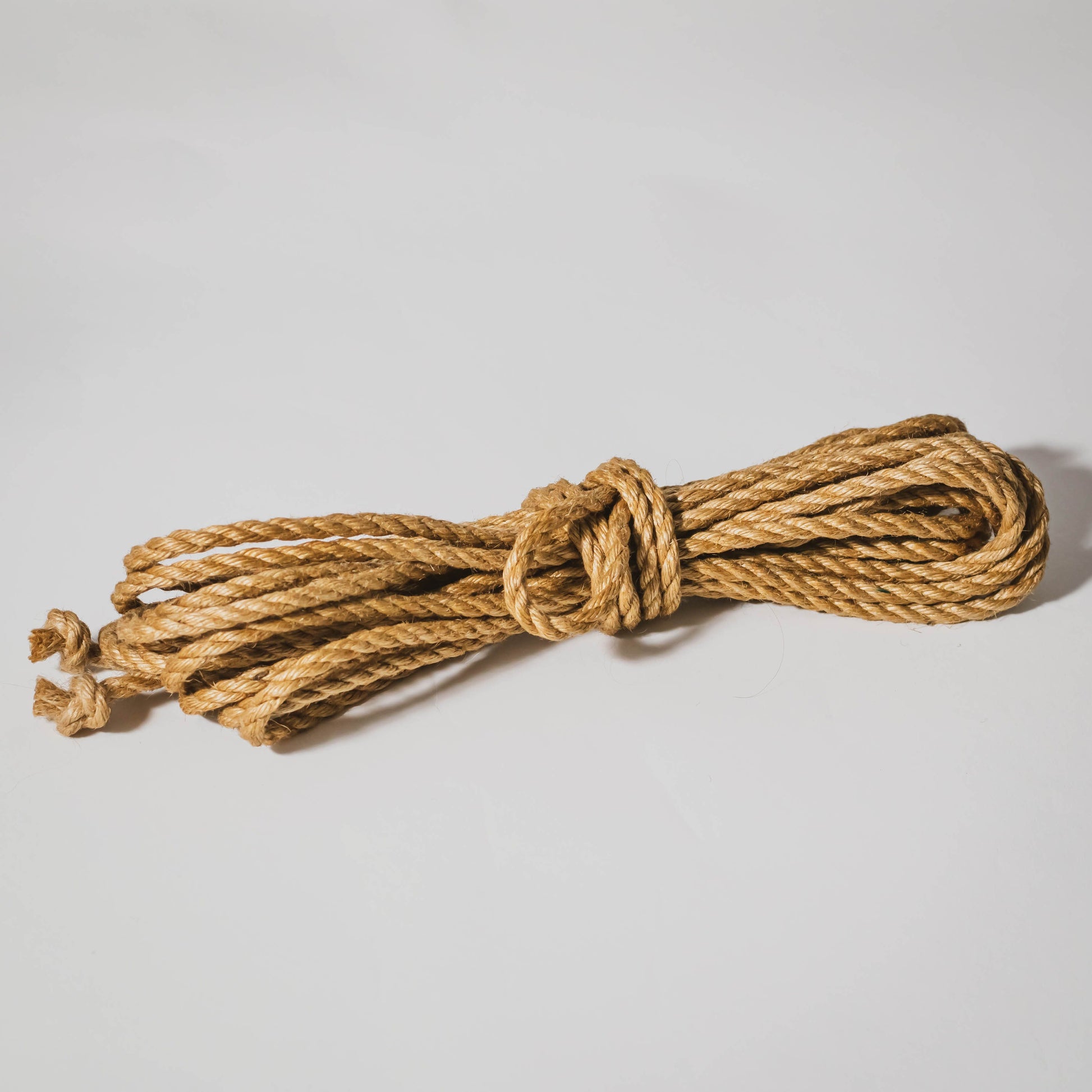 Spooled Natural Jute Shibari Rope 300+ feet Ready to use, Jute Rope 